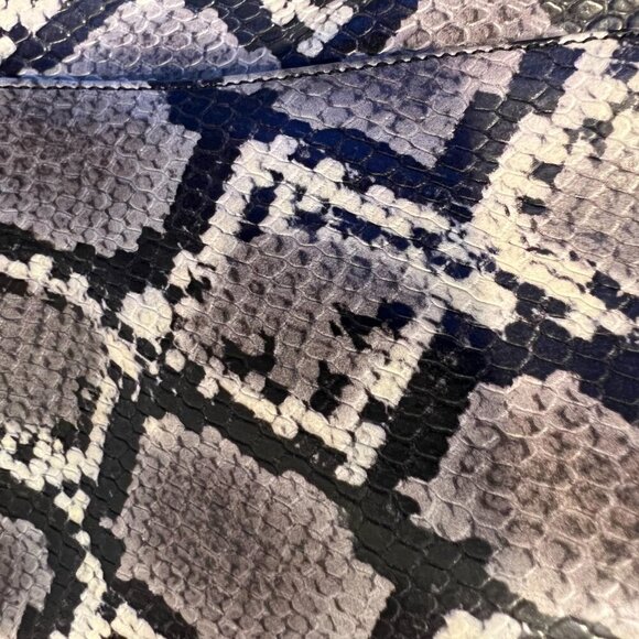 NWOT Circus by Sam Edelman Black & Gray Snakeskin Print Ankle Boots, Size 8M - Picture 11 of 13